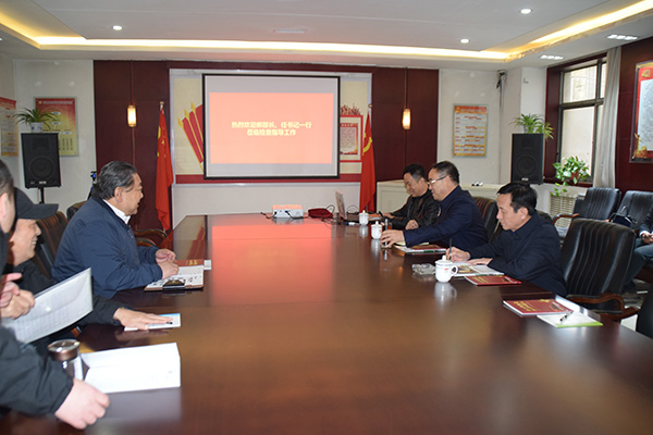 臨汾市委常委、統(tǒng)戰(zhàn)部長郝忠祥等領(lǐng)導(dǎo)蒞臨科海集團(tuán)視察調(diào)研、檢查指導(dǎo)工作